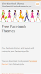 Mobile Screenshot of freefacebookthemes.webnode.com