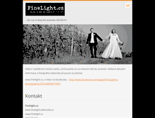 Tablet Screenshot of finelight.webnode.cz