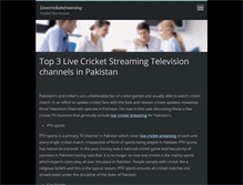Tablet Screenshot of livecricketstreaming.webnode.com