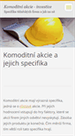 Mobile Screenshot of komoditniakcie.webnode.cz