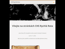 Tablet Screenshot of chsrychlarota.webnode.cz