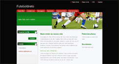 Desktop Screenshot of futeboldireto.webnode.com.br