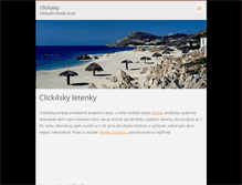 Tablet Screenshot of click4sky.webnode.cz