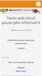 Mobile Screenshot of gekko.webnode.cz