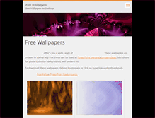 Tablet Screenshot of freeewallpapers.webnode.com