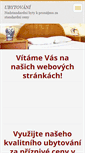 Mobile Screenshot of mojeubytovani.webnode.cz