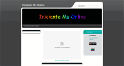 Desktop Screenshot of iniciantemu.webnode.com
