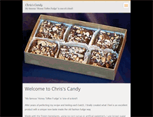 Tablet Screenshot of chrisscandy.webnode.com