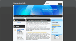 Desktop Screenshot of dopravninehody.webnode.cz