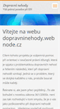 Mobile Screenshot of dopravninehody.webnode.cz