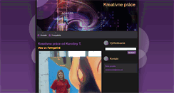 Desktop Screenshot of kreativneprace.webnode.sk