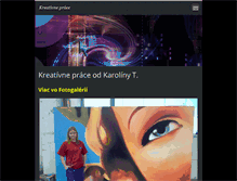 Tablet Screenshot of kreativneprace.webnode.sk