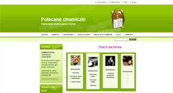 Desktop Screenshot of polecanechomiczki.webnode.com
