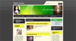 Desktop Screenshot of madremariadeltransito.webnode.com.ar