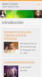 Mobile Screenshot of madremariadeltransito.webnode.com.ar