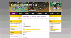 Desktop Screenshot of lach3334-animal-jam-blog.webnode.com