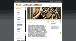 Desktop Screenshot of antikmarion.webnode.sk