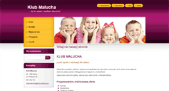 Desktop Screenshot of klub-malucha.webnode.com