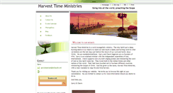 Desktop Screenshot of harvesttimeministries.webnode.com