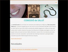Tablet Screenshot of csalutpoblesec.webnode.es