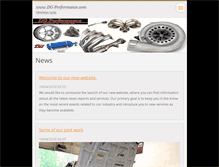Tablet Screenshot of dg-performance.webnode.com