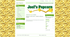 Desktop Screenshot of joelspopcorn.webnode.com