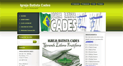 Desktop Screenshot of igrejabatistacades.webnode.com