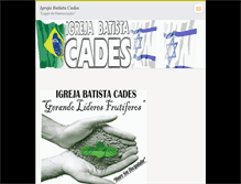 Tablet Screenshot of igrejabatistacades.webnode.com