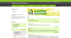 Desktop Screenshot of konopa-brothers.webnode.cz