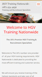 Mobile Screenshot of hgvtraining.webnode.com