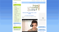 Desktop Screenshot of linguaportuguesa7ano.webnode.pt
