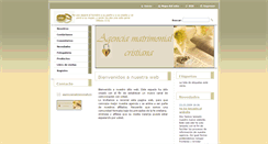 Desktop Screenshot of agenciamatrimonial-cristiana.webnode.com