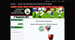 Desktop Screenshot of copaescolasfut.webnode.com.br