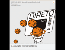 Tablet Screenshot of diretonacesta.webnode.com.br