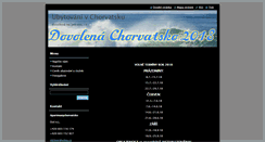 Desktop Screenshot of apartmanychorvatsko.webnode.cz