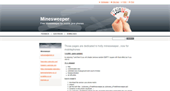 Desktop Screenshot of minesweeper.webnode.com