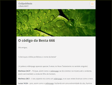 Tablet Screenshot of codigodabesta.webnode.com.br