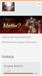 Mobile Screenshot of metin2info.webnode.cz