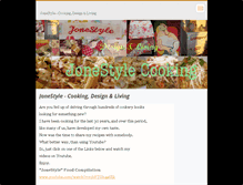 Tablet Screenshot of jonestyle.webnode.com