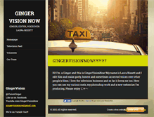 Tablet Screenshot of gingervision.webnode.com