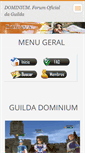 Mobile Screenshot of dominiumforum.webnode.com.br
