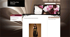 Desktop Screenshot of bestplussizedresses.webnode.com