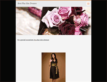 Tablet Screenshot of bestplussizedresses.webnode.com