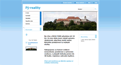 Desktop Screenshot of pj-reality.webnode.cz