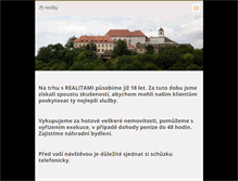 Tablet Screenshot of pj-reality.webnode.cz