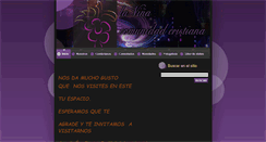 Desktop Screenshot of comunidadcristianalavina.webnode.com