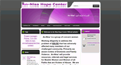 Desktop Screenshot of an-nisa.webnode.com
