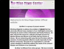 Tablet Screenshot of an-nisa.webnode.com