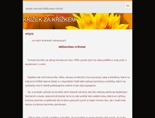 Tablet Screenshot of krizekzakrizkem.webnode.cz