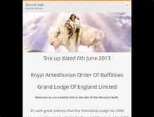 Tablet Screenshot of horwich-buffs.webnode.com